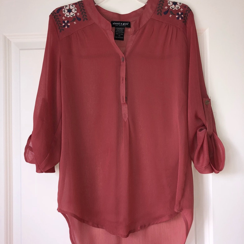 Pretty Embroidered Blouse